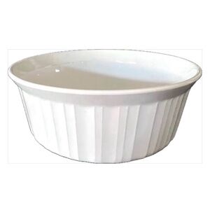 Corning Ware French White 1.5 Quart Baking Dish CORING WARE STAMPED Vintage